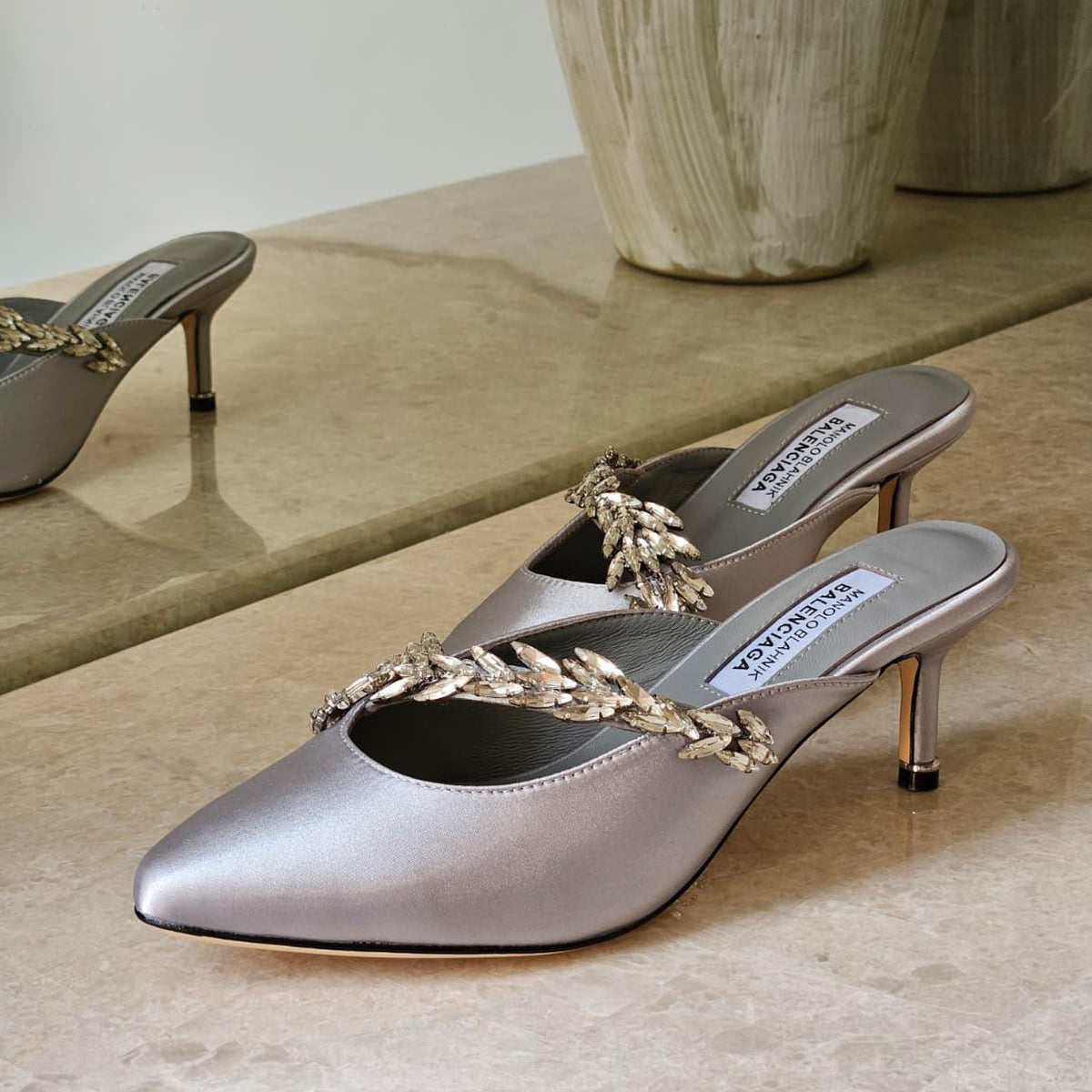 Balenciaga x Manolo Blahnik Mule