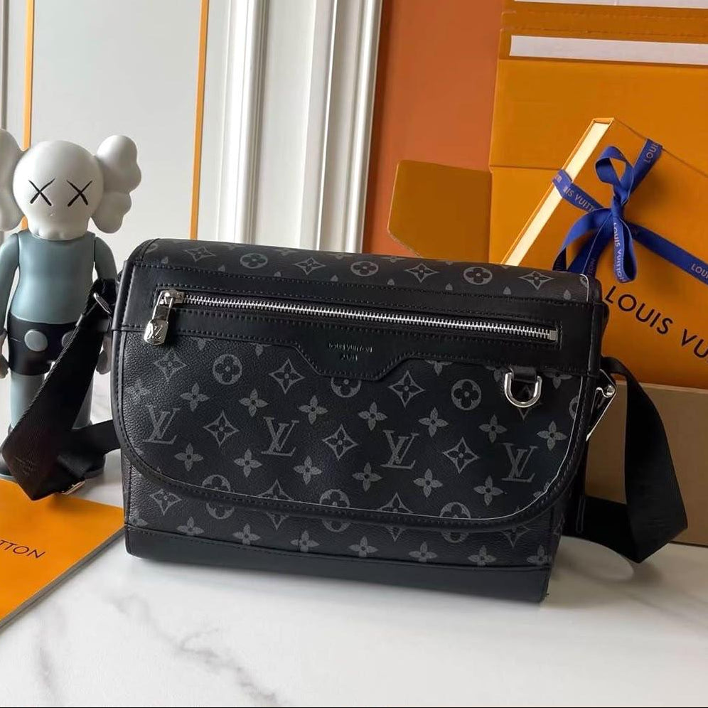 Louis Vuitton Courrier Messenger Monogram Eclipse Bag