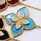 Roberto Coin Princess Flower Chain Bracelets