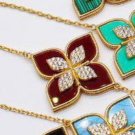Roberto Coin Princess Flower Chain Bracelets