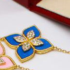 Roberto Coin Princess Flower Chain Bracelets