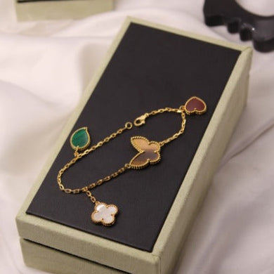 Van Cleef & Arpels Lucky Alhambra 4-Motifs Bracelet