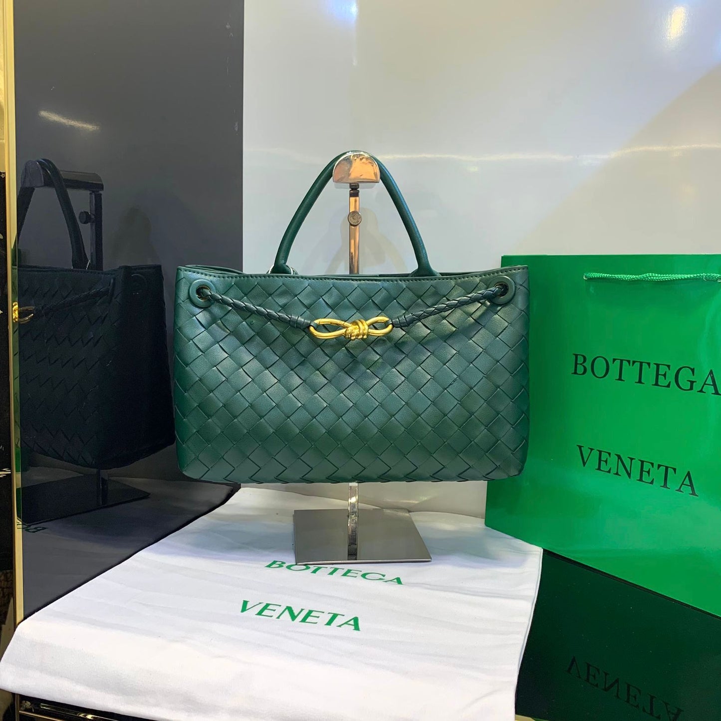 Bottega Veneta Mini Andiamo Bag