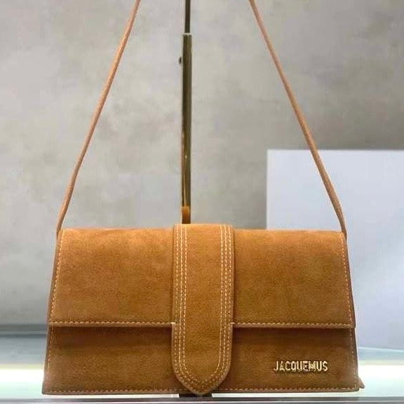 Jacquemus Le Bambino Long Velvet Bag