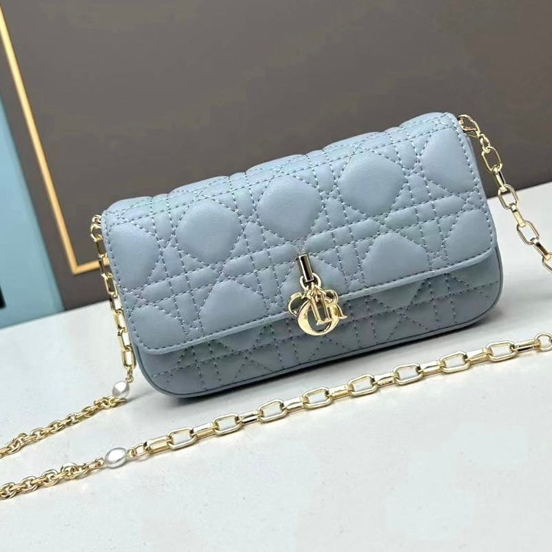 Lady Dior Phone Pouch Bag