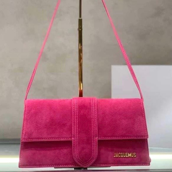 Jacquemus Le Bambino Long Velvet Bag