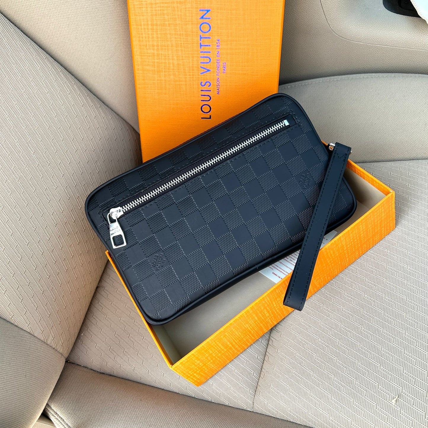 Louis Vuitton Samir Damier Clutch Bag