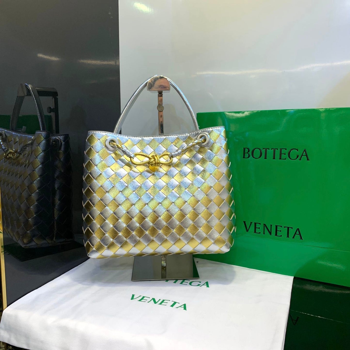 Bottega Veneta Small Andiamo Bag