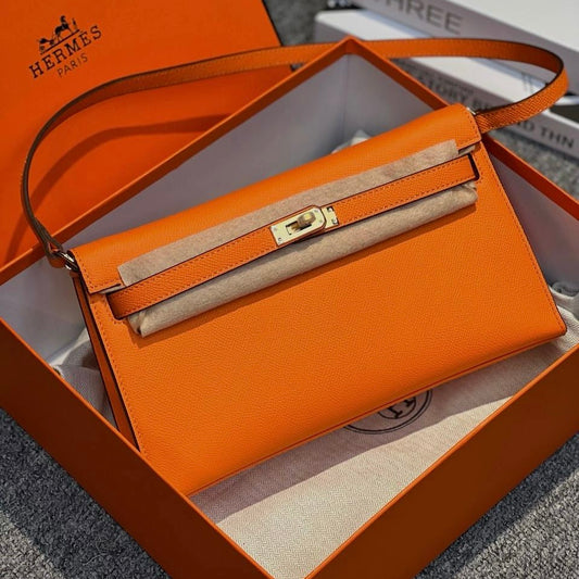 Hermes Kelly Medium Pochette Bag