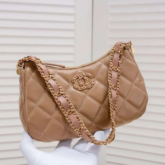 Chanel Hobo Cowhide Shoulder Bag