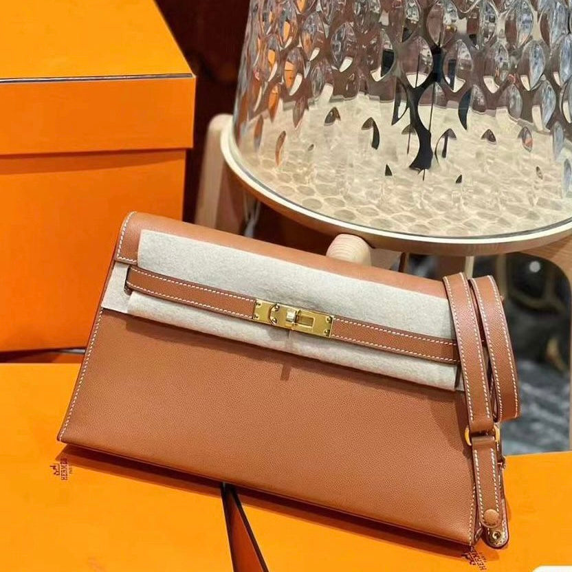 Hermes Kelly Medium Pochette Bag