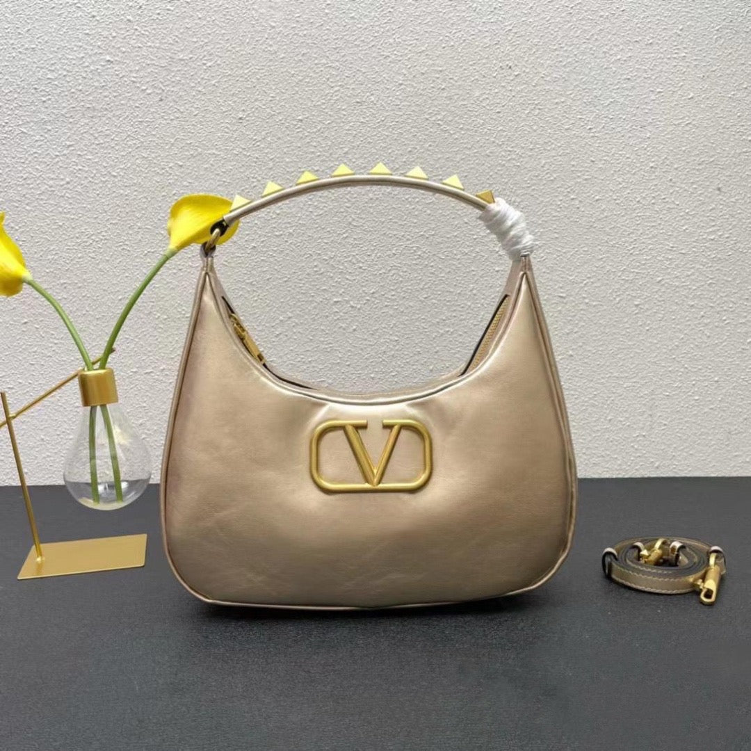 Valentino Stud Sign leather Bag