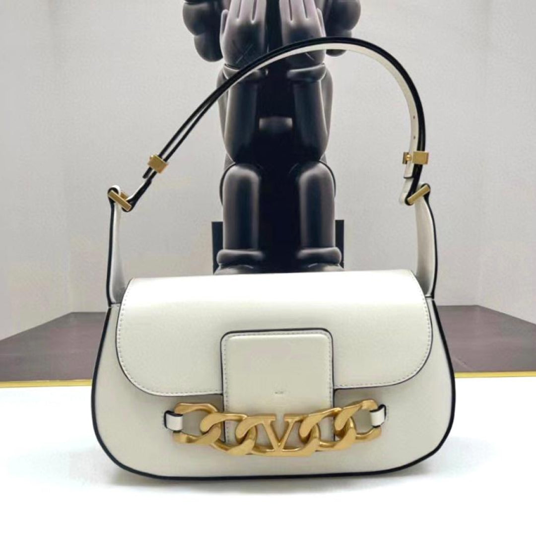 Valentino VLogo leather crossbody bag