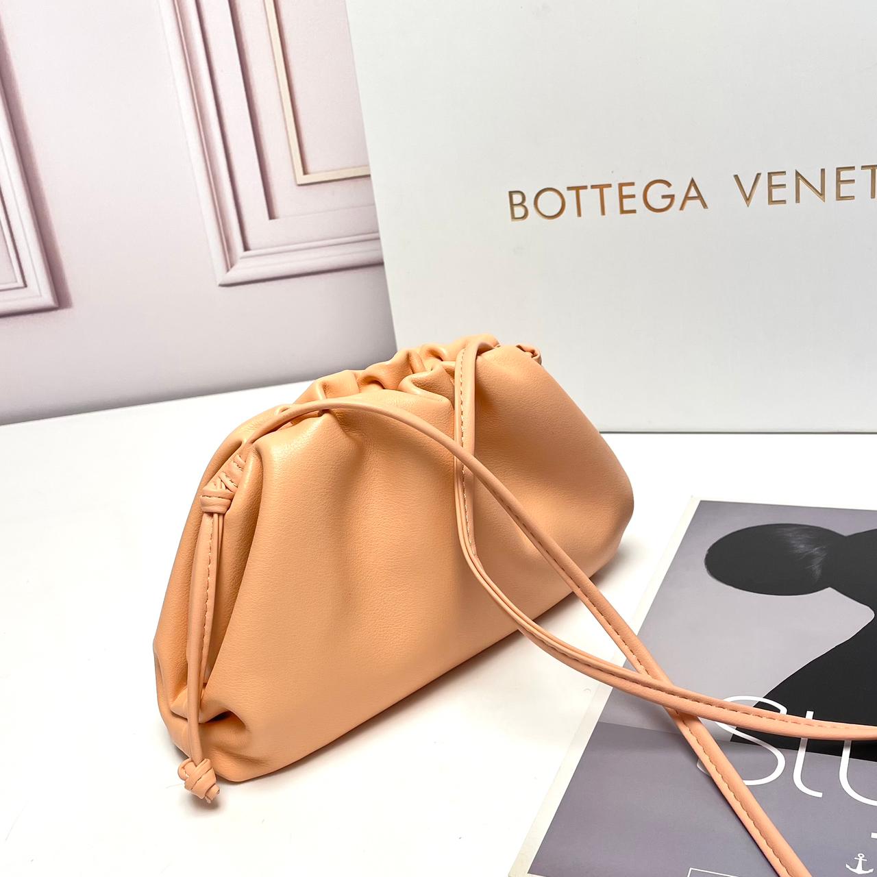 Bottega Veneta Jodie Mini Leather Tote Bag
