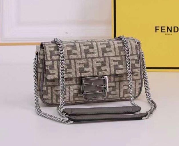 Fendi Baguette continental Medium Fabric Bag