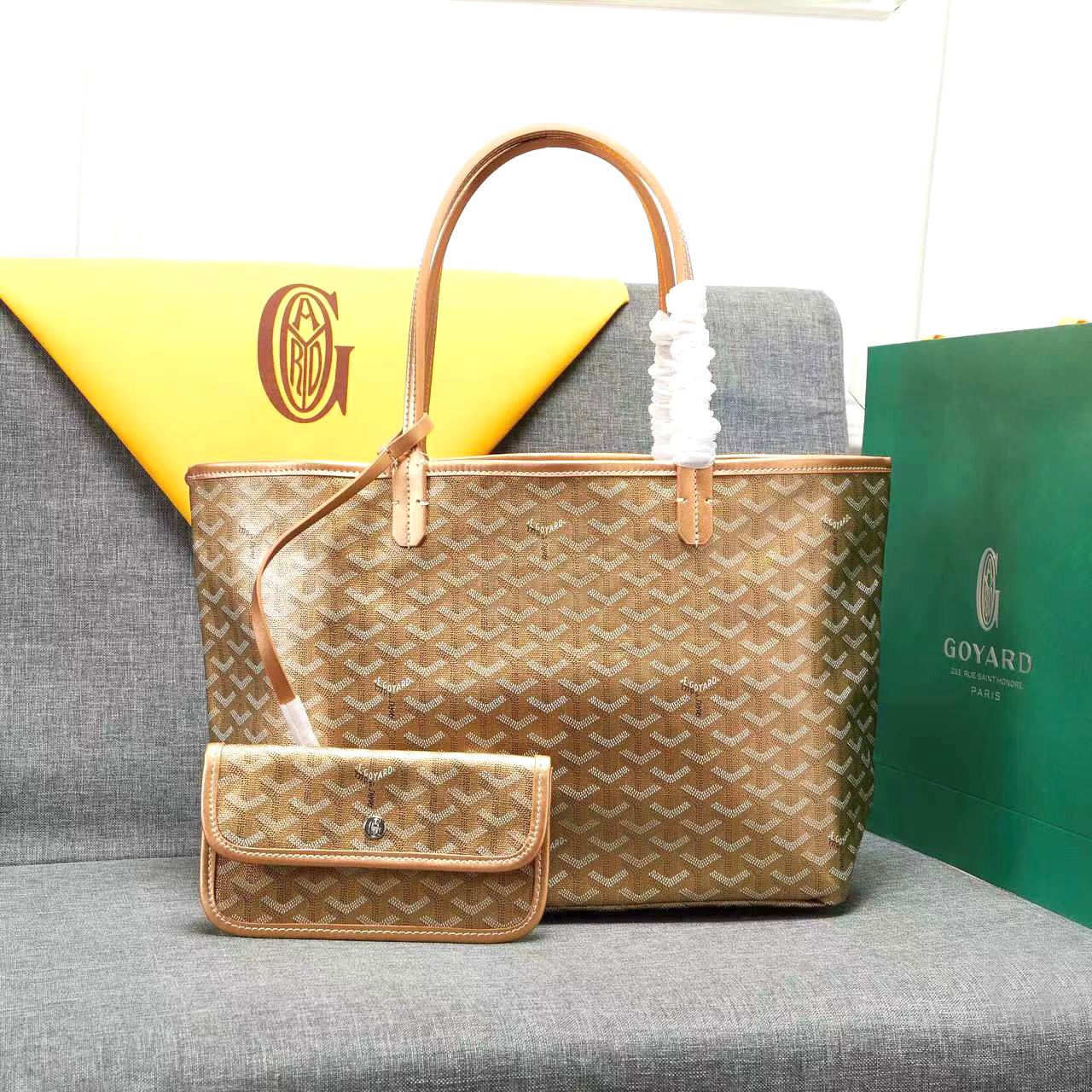 Goyard Louis Pm Tote Bag