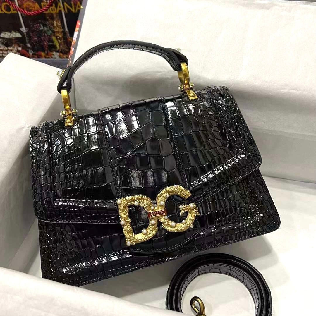 Dolce gabbana outlet crocodile bag