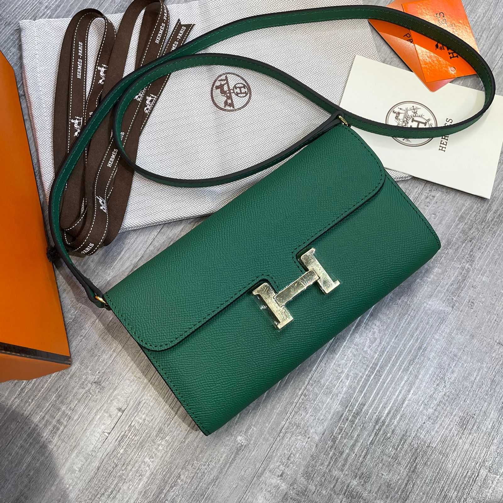 Hermes wallet bag hot sale