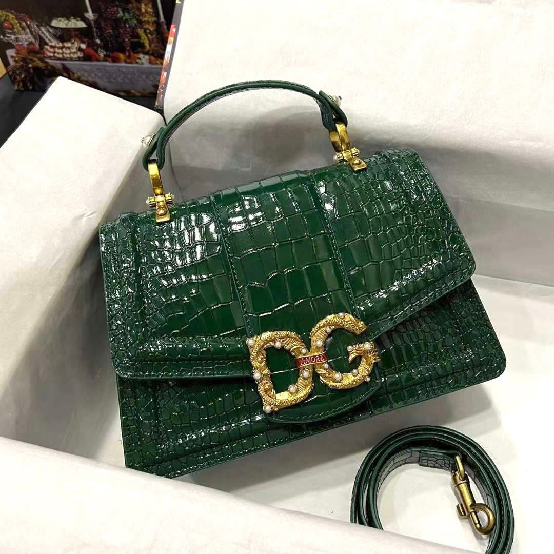 Dolce and gabbana crocodile bag new arrivals