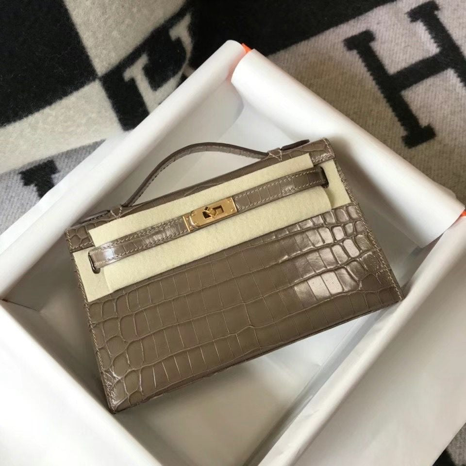 Hermes Kelly Crocodile Small 22Cm Bag