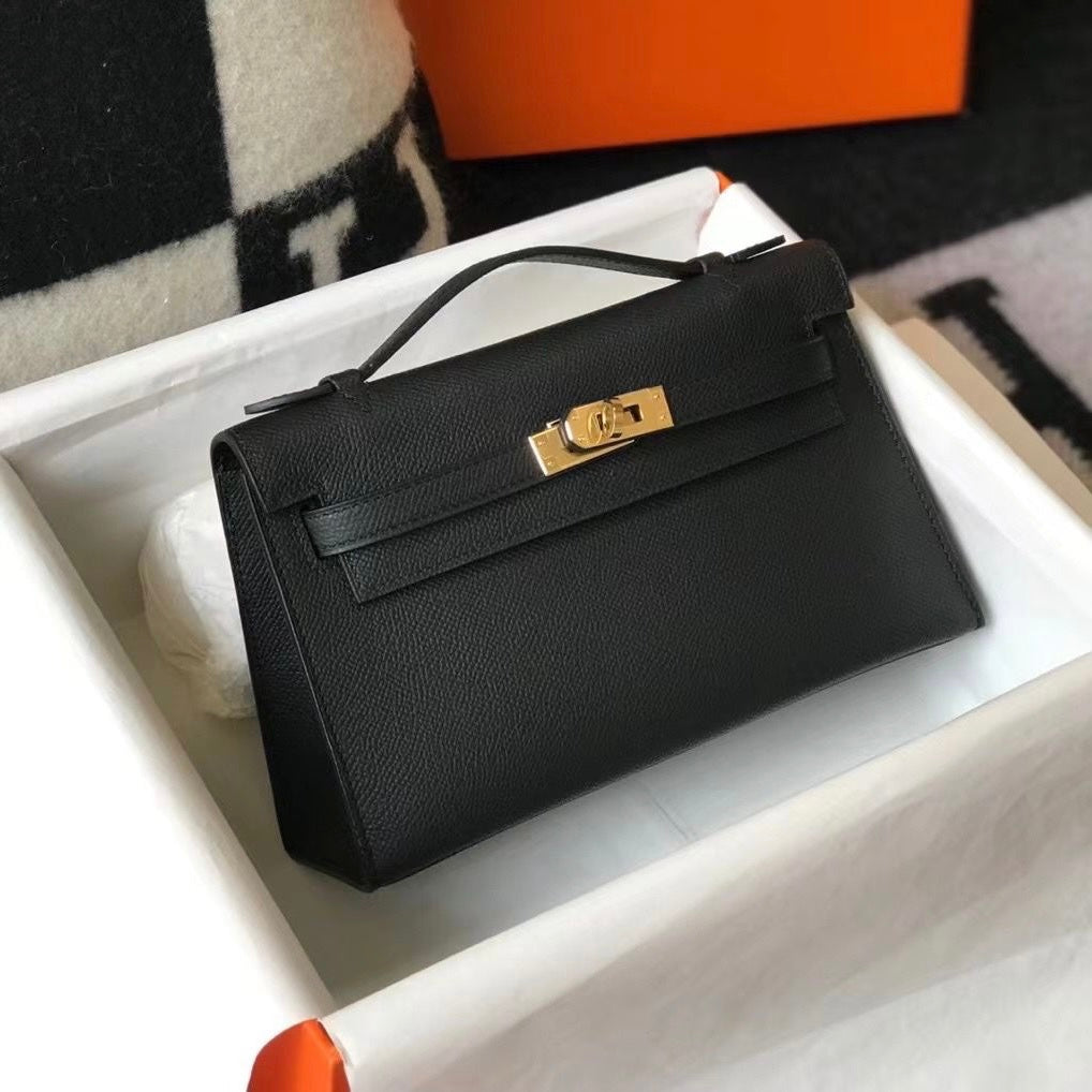Hermes black small bag Outlet
