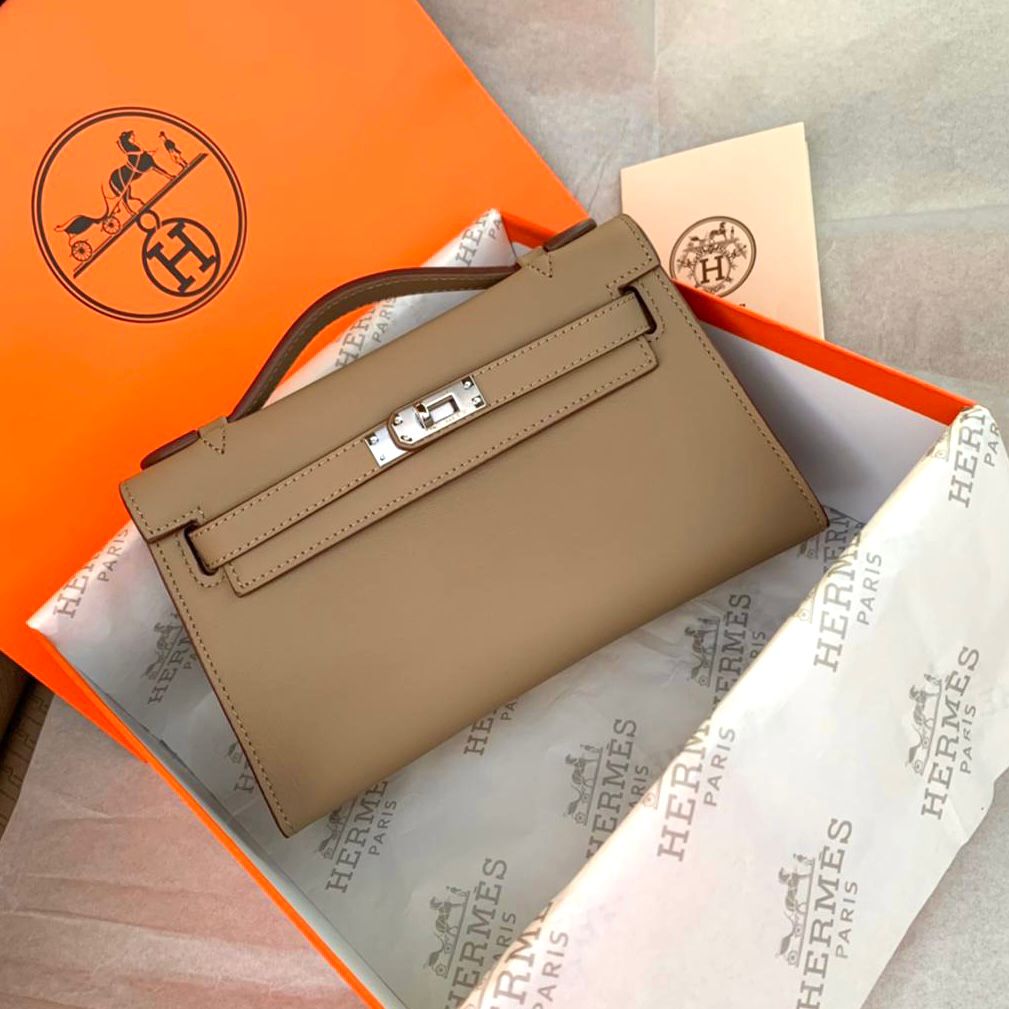 Hermes Kelly Soft leather Small 22Cm Bag