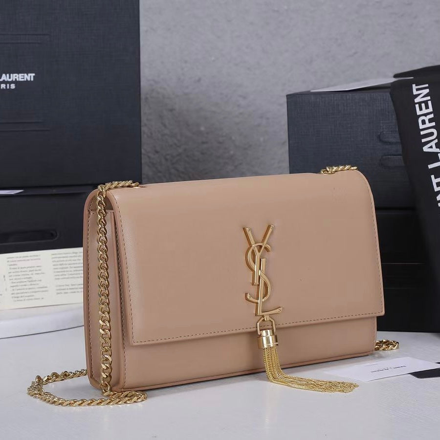 YSL Small Kate chain Ysl Metal Bag