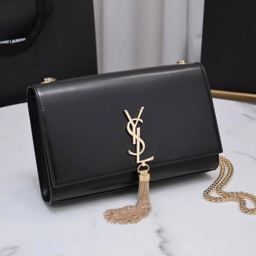 YSL Small Kate chain Ysl Metal Bag