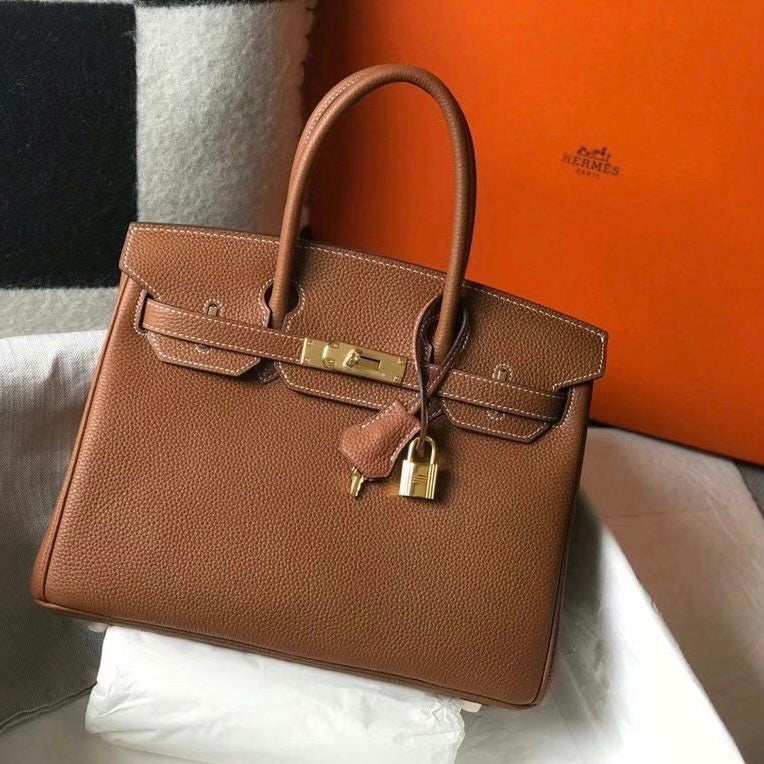 Hermes Birkin 30CM Caviar leather Bag