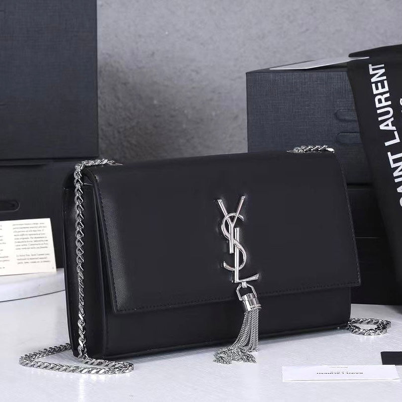 YSL Small Kate chain Ysl Metal Bag