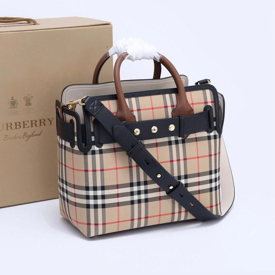 Burberry The Belt Mini Vintage check Bag