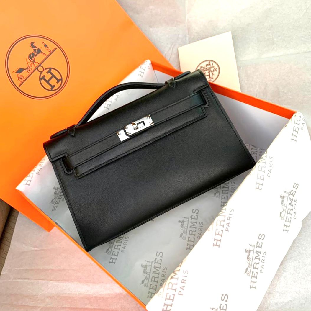 Hermes Kelly Soft leather Small 22Cm Bag