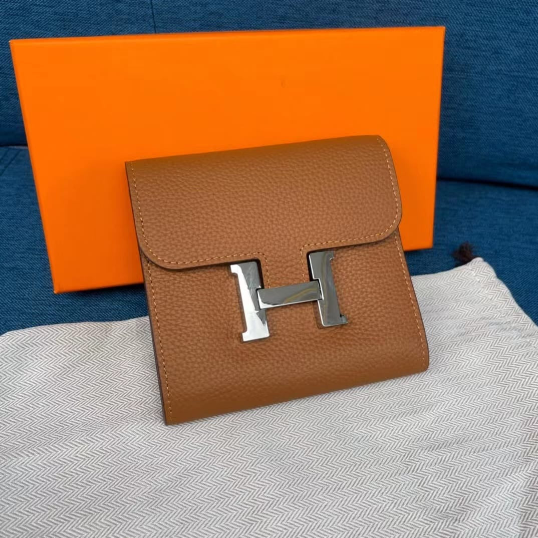 Hermes best sale style wallet