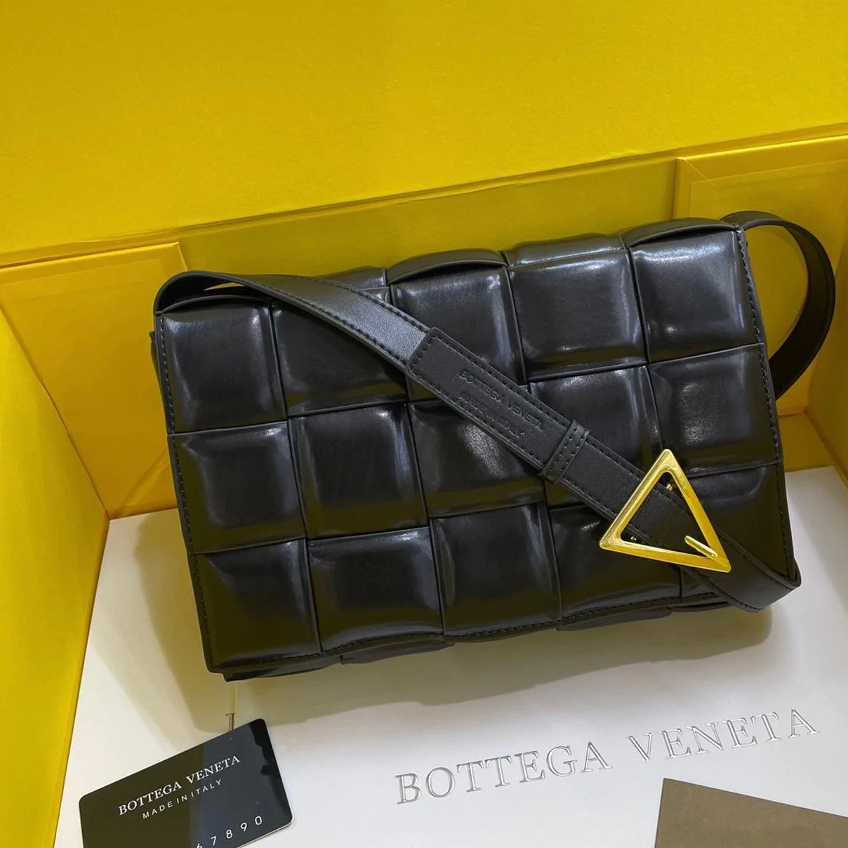 Bottega Padded Cassette Bag