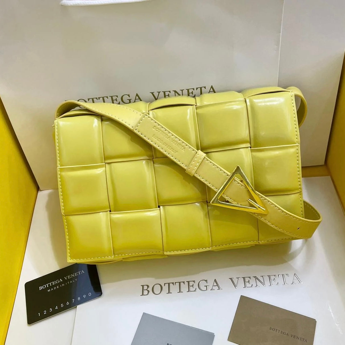 Bottega Padded Cassette Bag